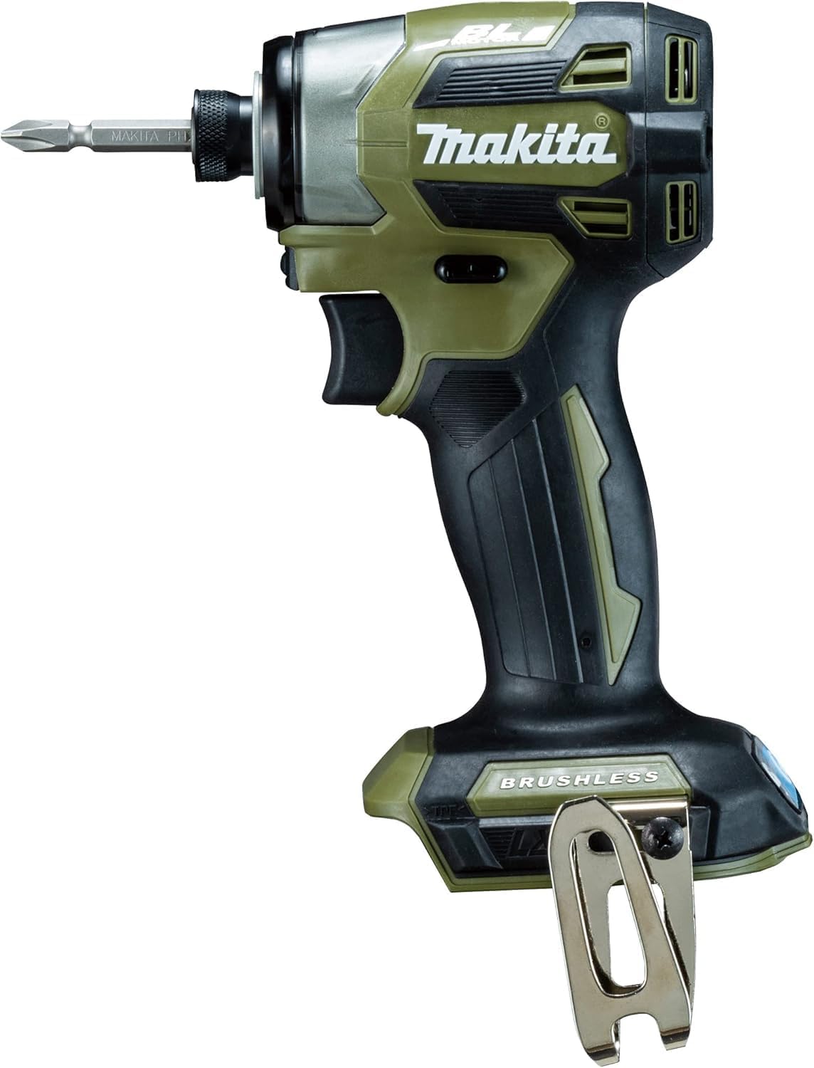Makita TD173D 18V Brushless Impact Driver, Olive, Tool Only